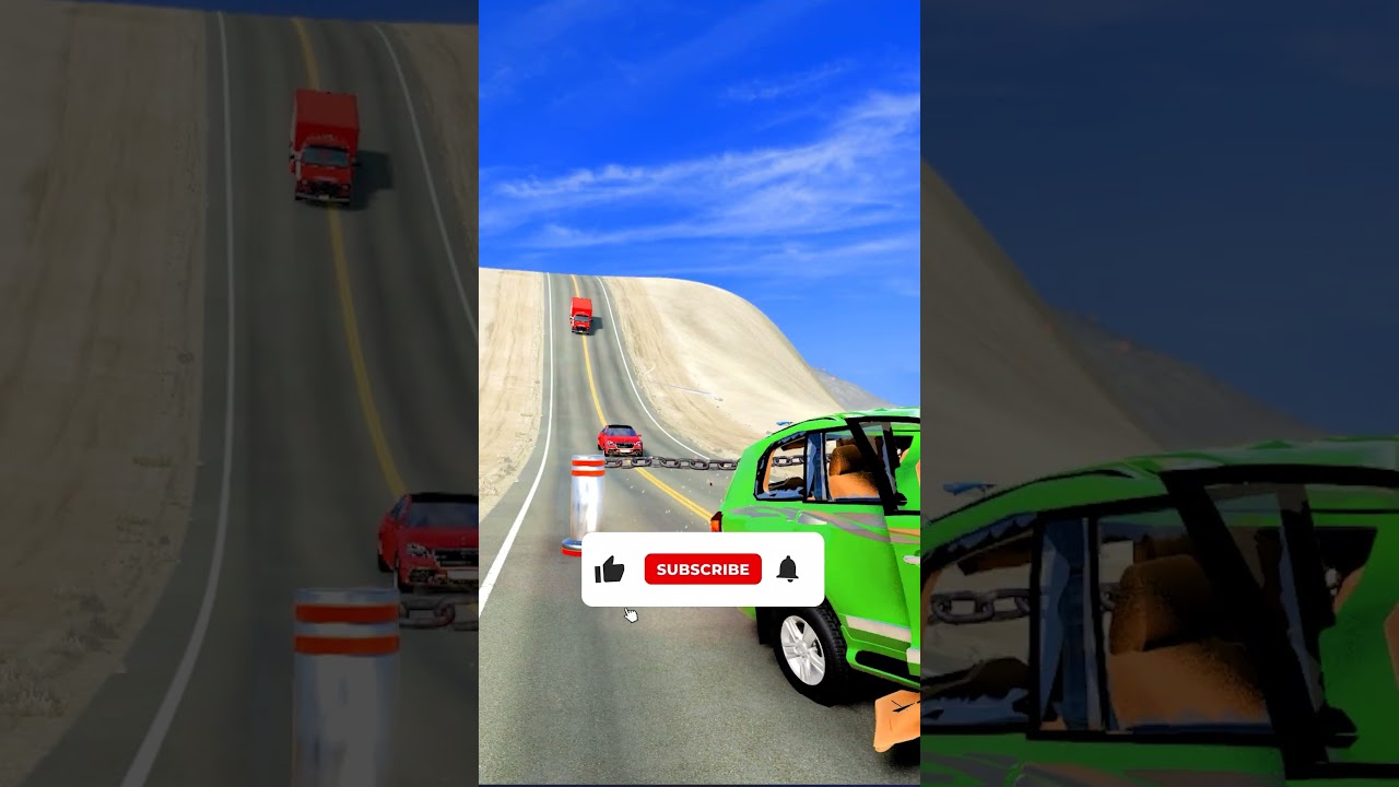 🚗⚡️ Lightning McQueen in BeamNG.Drive
