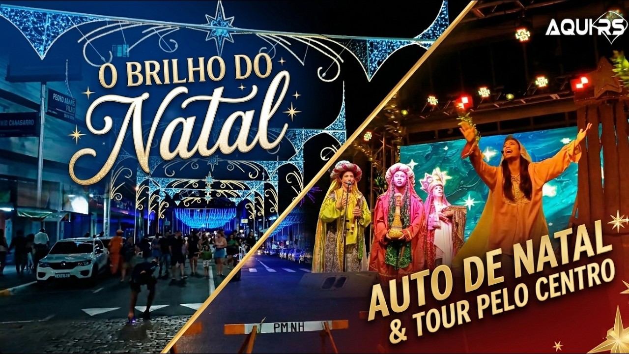 Novo Hamburgo: A Magia do Natal na Praça do Imigrante 2025
