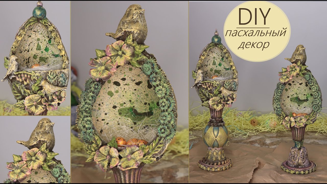 Пасхальные поделки своими руками Пасхальные яйца / DIY Easter craft eggs