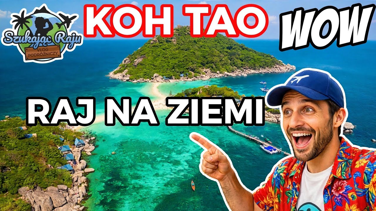 Rajska wyspa Koh Tao Tajlandia Co zobaczyć na Koh Tao ? #thailand #2025 #paradise #travel #beach