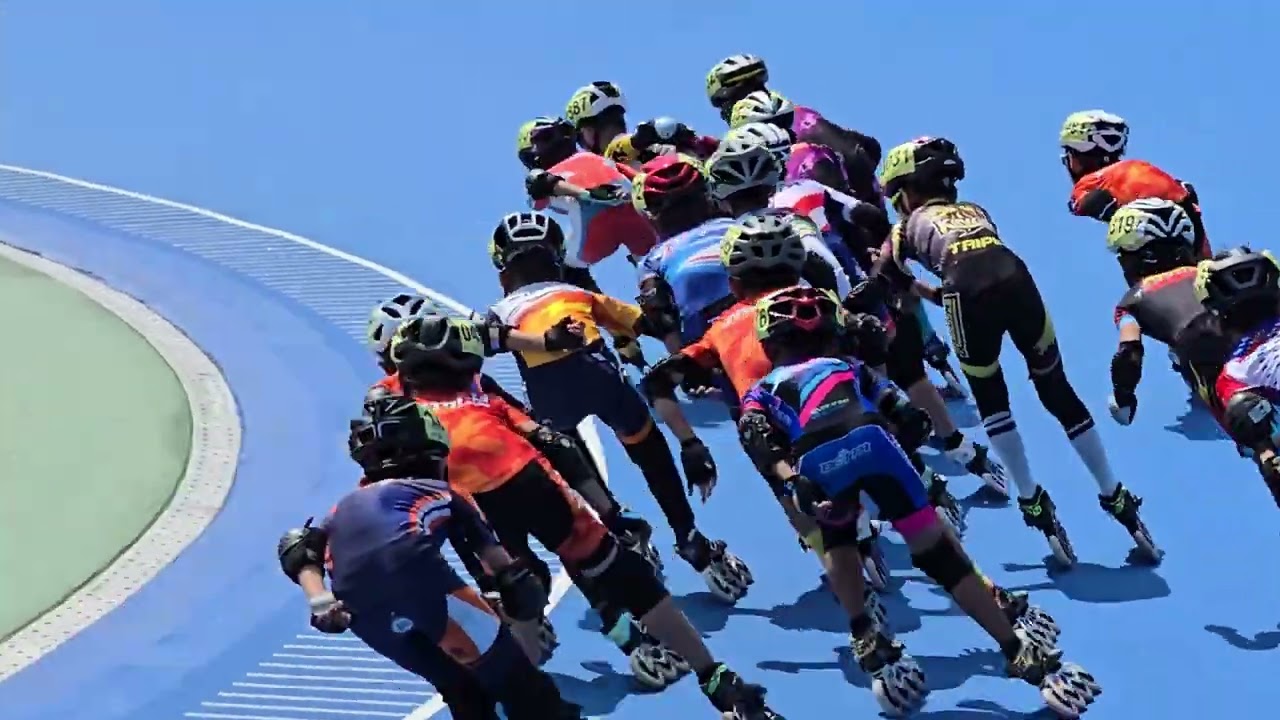 2025總統盃全國溜冰錦標賽 國小四年級男子組 5000公尺淘汰賽 決賽  直排輪比賽