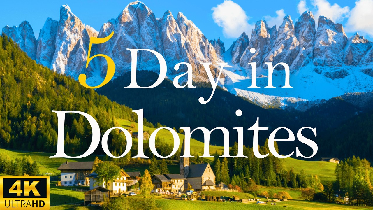 How to Spend 5 Days in DOLOMITES Italy Road Trip  | Travel Itinerary