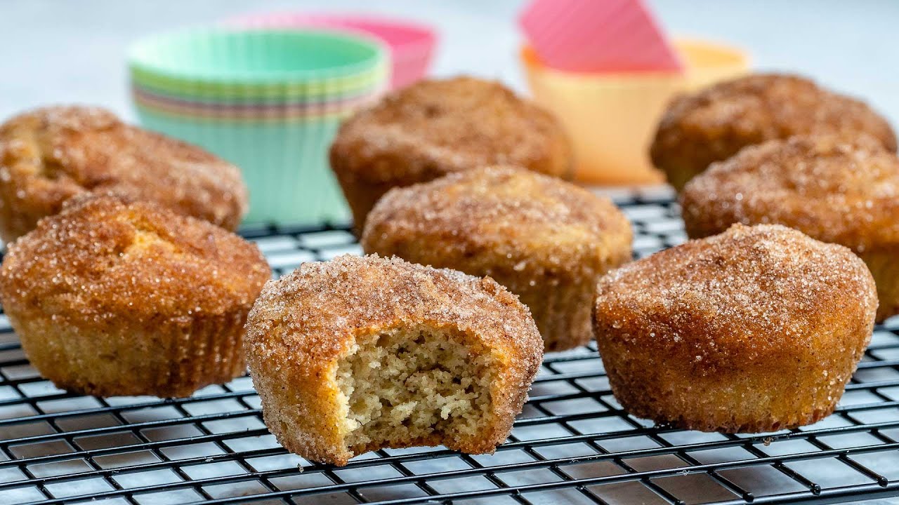 Keto Cinnamon Sugar Donut Muffin Recipe