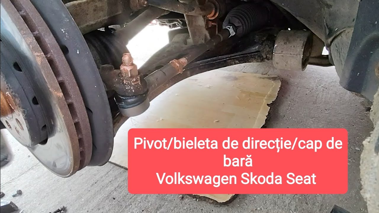 &Icirc;nlocuire pivot, cap de bară, bieletă de direcție Volkswagen Skoda Seat Audi 