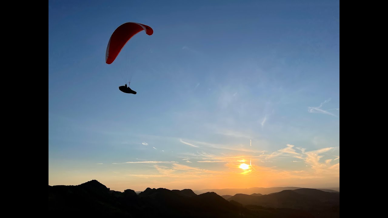 Paragliding Sunset Flight 2022