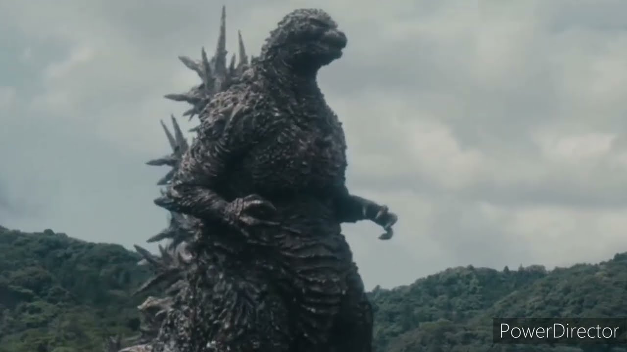 The Battle for the Future with custom roars (Godzilla Minus One 2023)