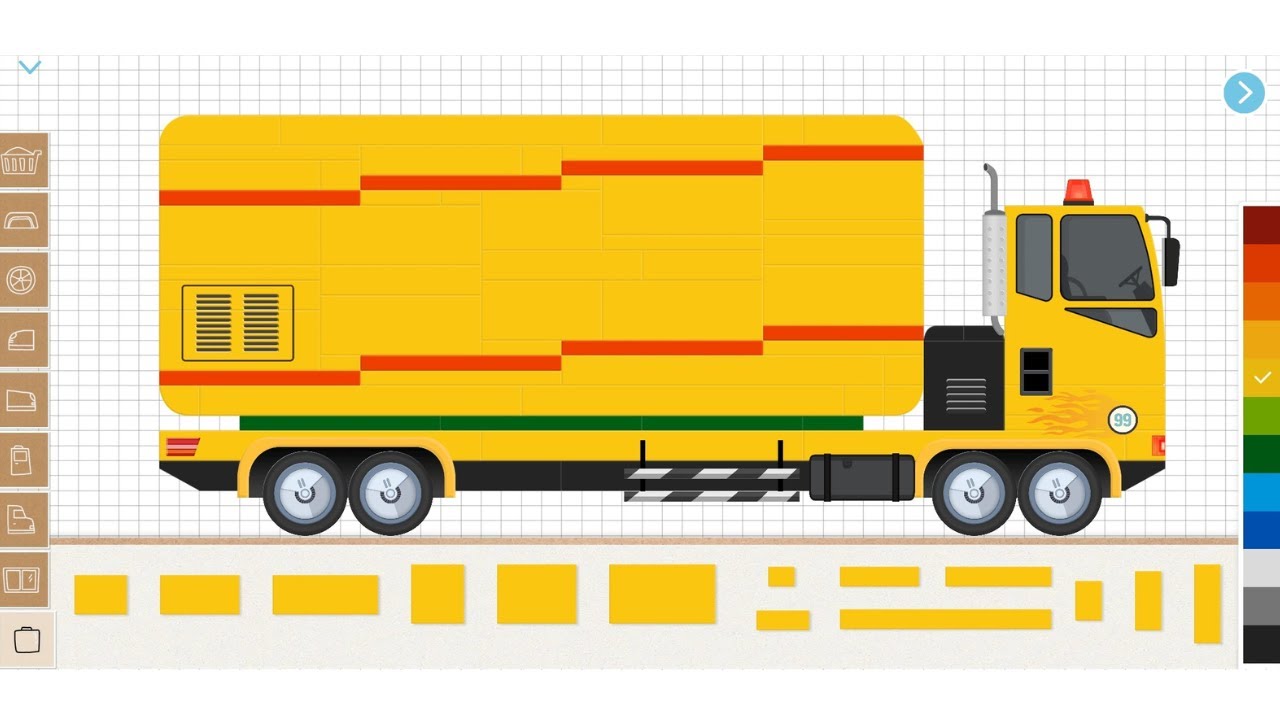 Building a Container Truck in Labo Simulator