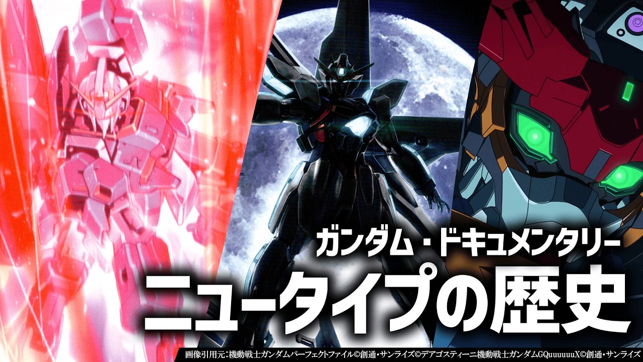 ガンダム・ドキュメンタリー NTの歴史：ニュータイプの誕生から別世界の果て、ジークアクスの世界まで