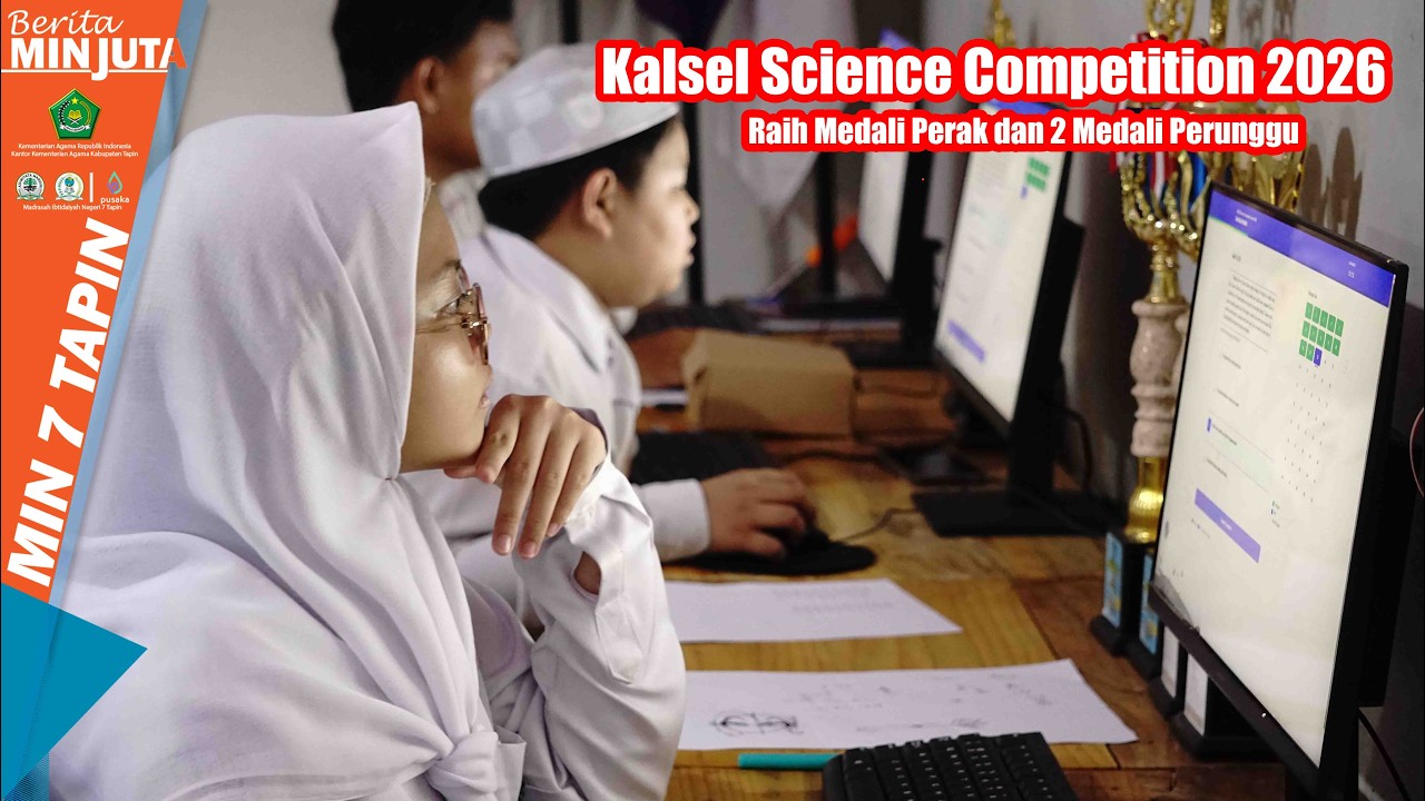 Kalsel Science Competition 2026 | Raih Medali Silver dan 2 Medali Perunggu