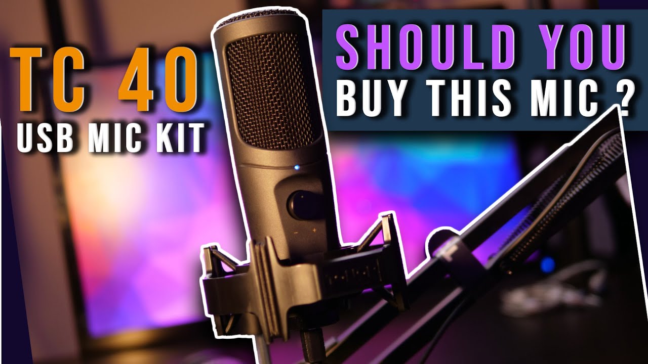 Best Budget Microphone For Streaming | TONOR TC40 MIC KIT Test & Review