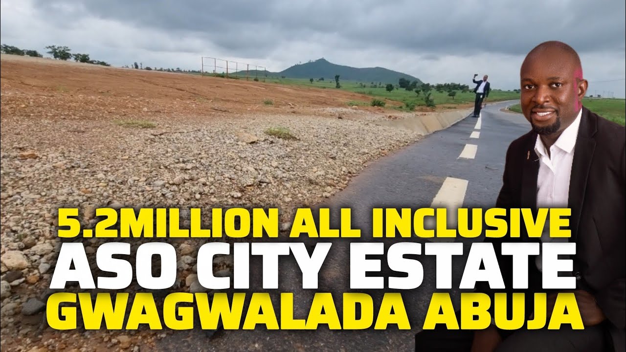 ASO CITY ESTATE FACING THE ROAD GWAGWALADA ABUJA #nigeriansindiaspora #abuja #fct 