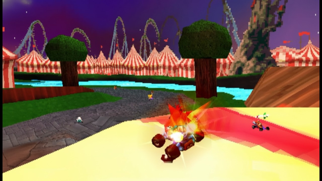 Crash Team Racing - Custom Track - Wumpa World (With AI Racers)