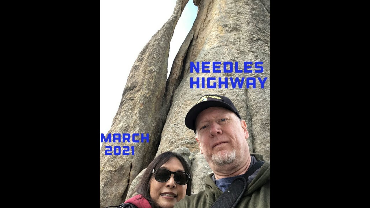 The Needles Highway, South Dakota, in Winter