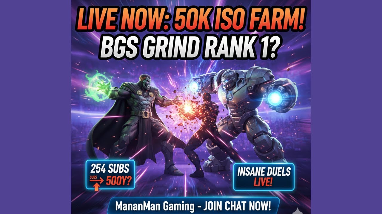 MCOC S35 Invade Meta LIVE: BG Rank Push to Vibranium + Top Dual Threats! (Road to Top Ranks 2026)🔥