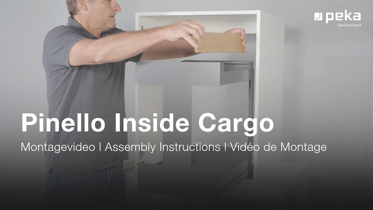 Michel montiert den Pinello Inside Cargo I Montagevideo l Assembly Instructions l Vidéo de Montage