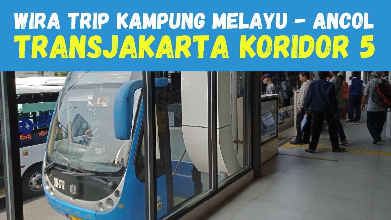 GOKILL !!! TransJakarta Koridor 5 Kampung Melayu - Ancol Menggunakan Bus Gandeng Zhong Tong DMR