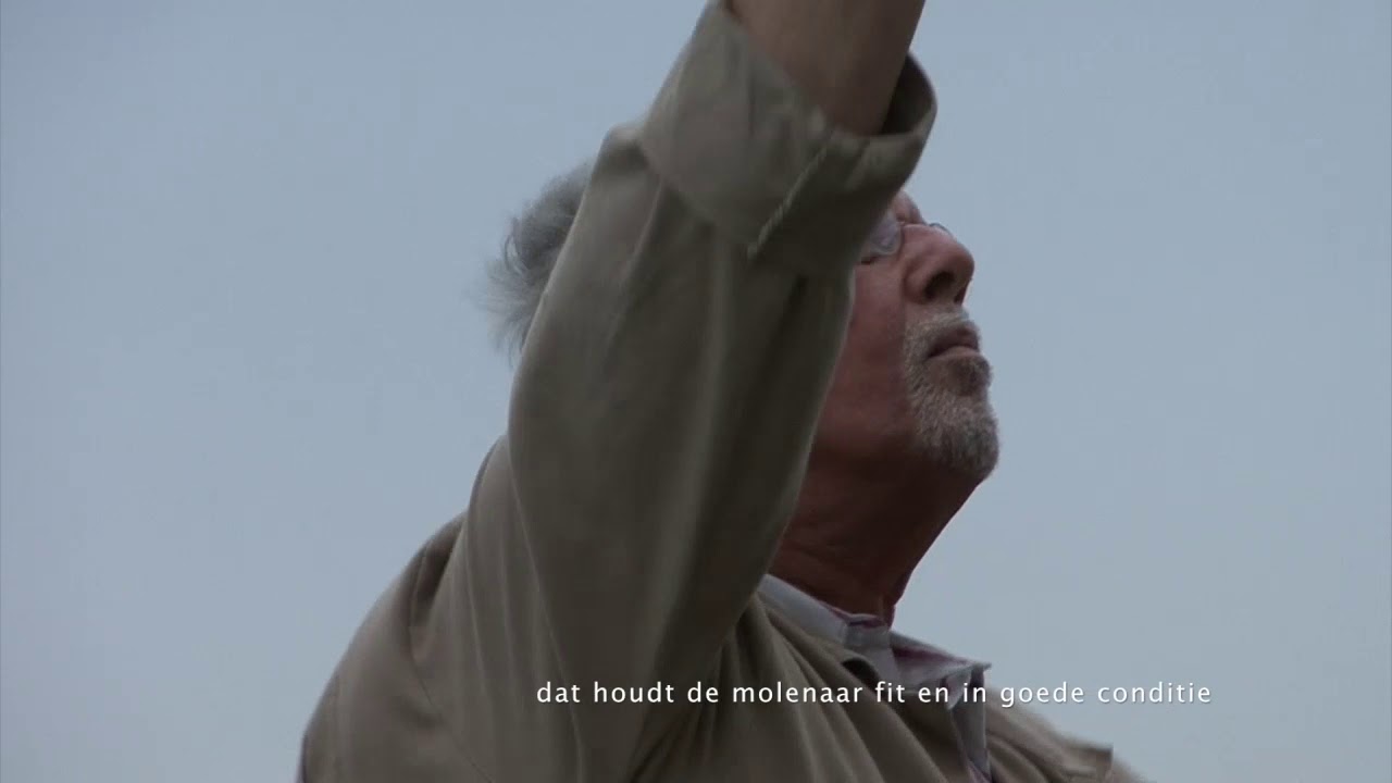 Korenmolen de Hoop in Culemborg met molenaar Leo Tiggelman in 2016 door ©Willy Kruijssen uit Schalkw