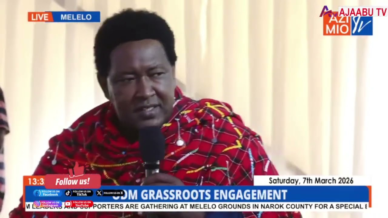 ''SITAKUBALI SIFUNA, BABU NA ORENGO WAKUJE HAPA WATUDANGANYE!'' SENATOR LEDAMA OLE KINA WARNS