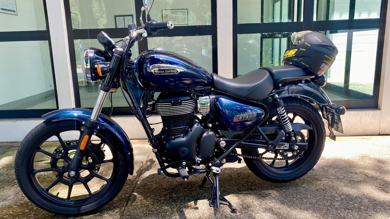 Instalação do filtro esportivo Royale na Royal Enfield Meteor 350 Stellar.