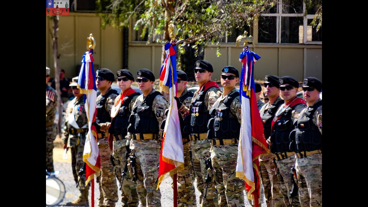 INCREIBLE CEREMONIA ANIVERSARIO de la Brigada de Operaciones Especiales 