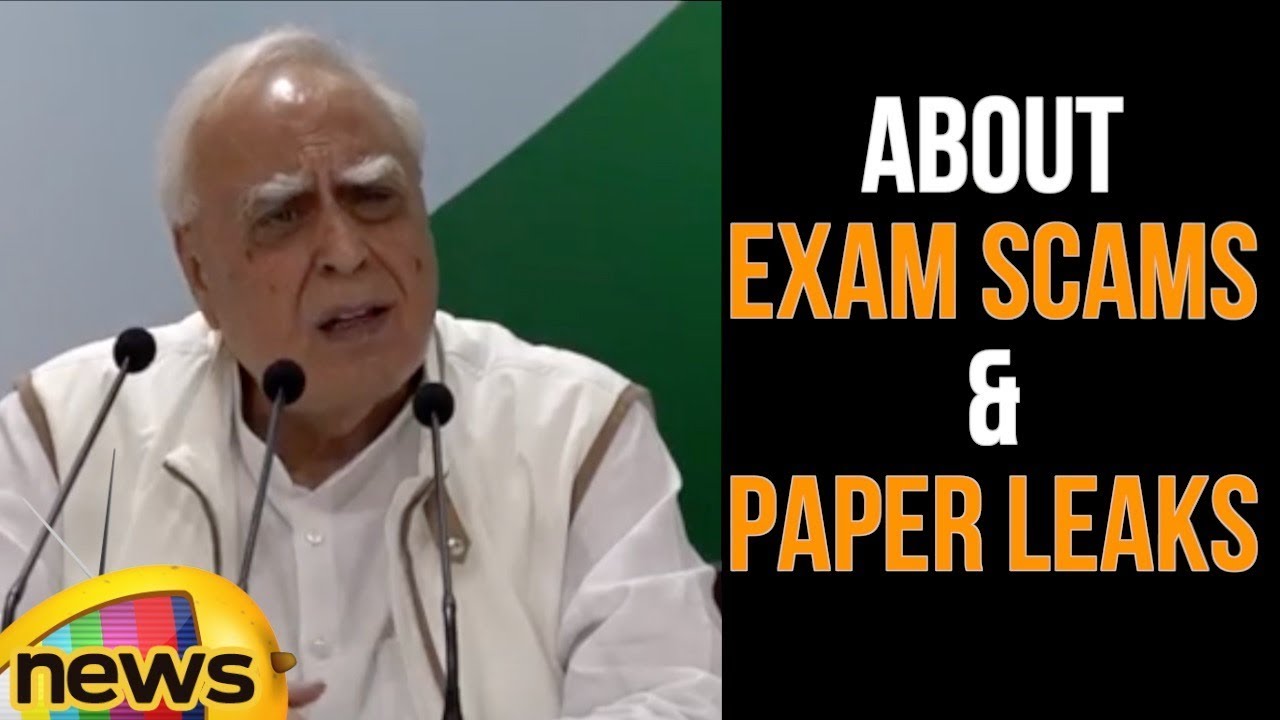 Kapil Sibal Speaks About Exam Scams And Paper Leaks | Mango News