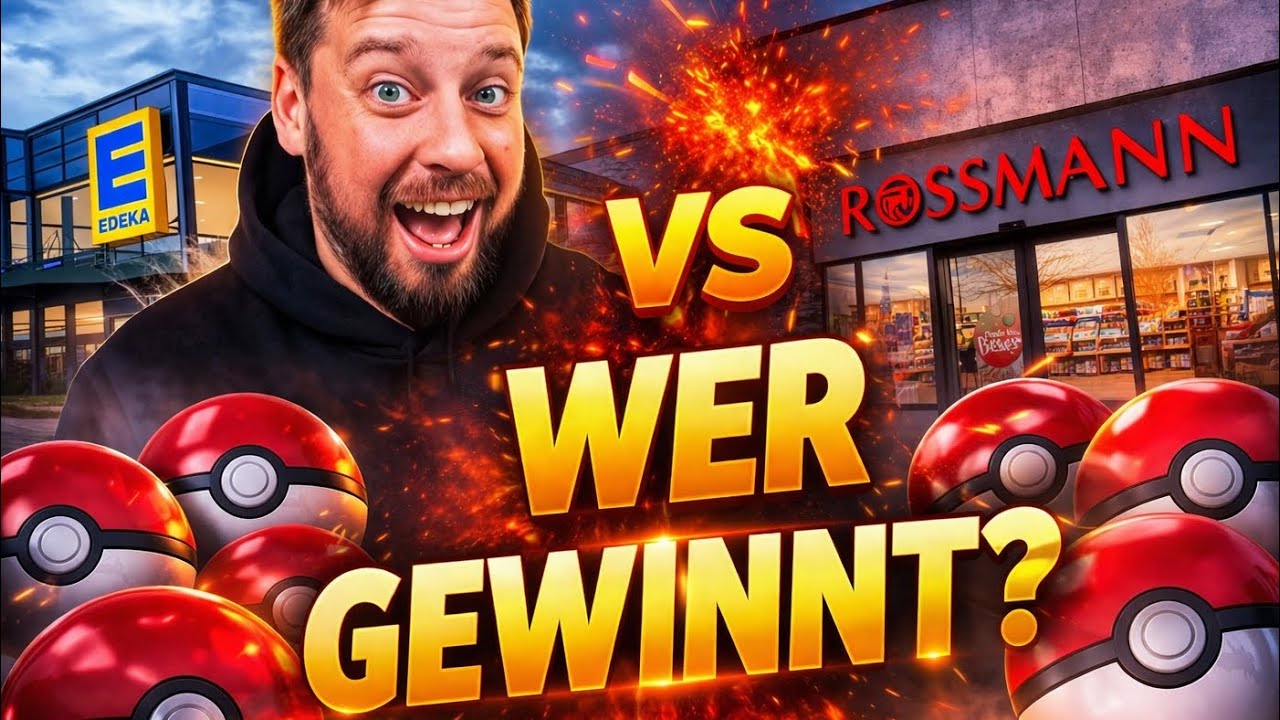 EDEKA VS ROSSMANN! WER HAT DIE BESSEREN POK&Eacute;MON PRODUKTE?