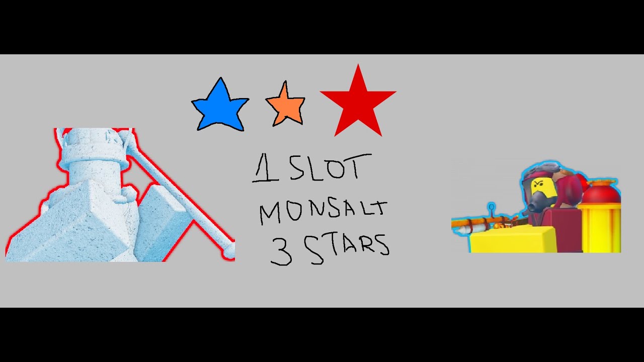 The Battle Bricks Monsalt 3 Star 1 Slot