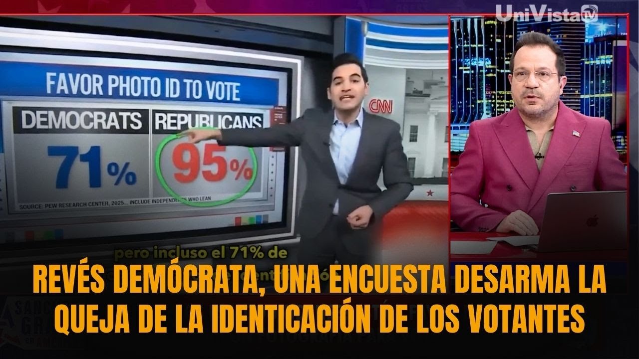 REVÉS DEMÓCRATA, UNA ENCUESTA DESARMA LA QUEJA DE LA IDENTICACIÓN DE LOS VOTANTES | Sánchez Grass