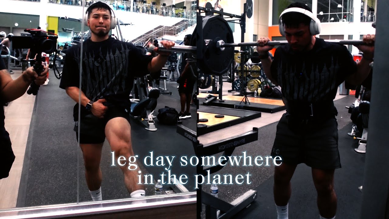 intense leg day (stay tune, heavier lifts coming soon)