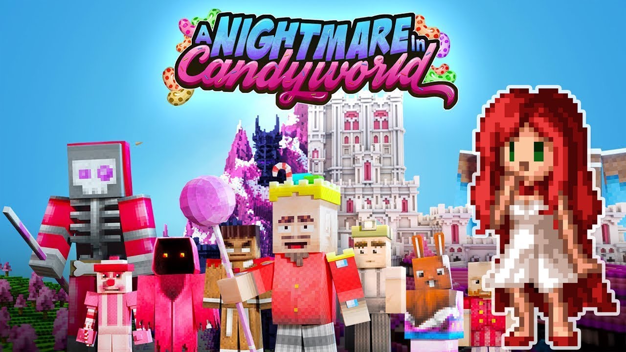 SUGAR RUSH! - Episode 1 - A Nightmare in Candy World [Minecraft Adventure map by: Everbloom studios]