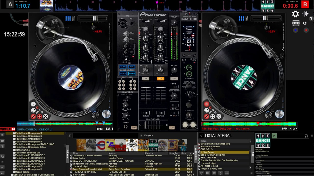 Set Mixado #Eurodance Vol. 8 (Dance Mix 90's)