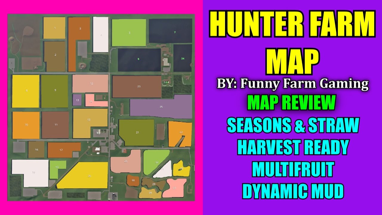 Hunter Farm Map 