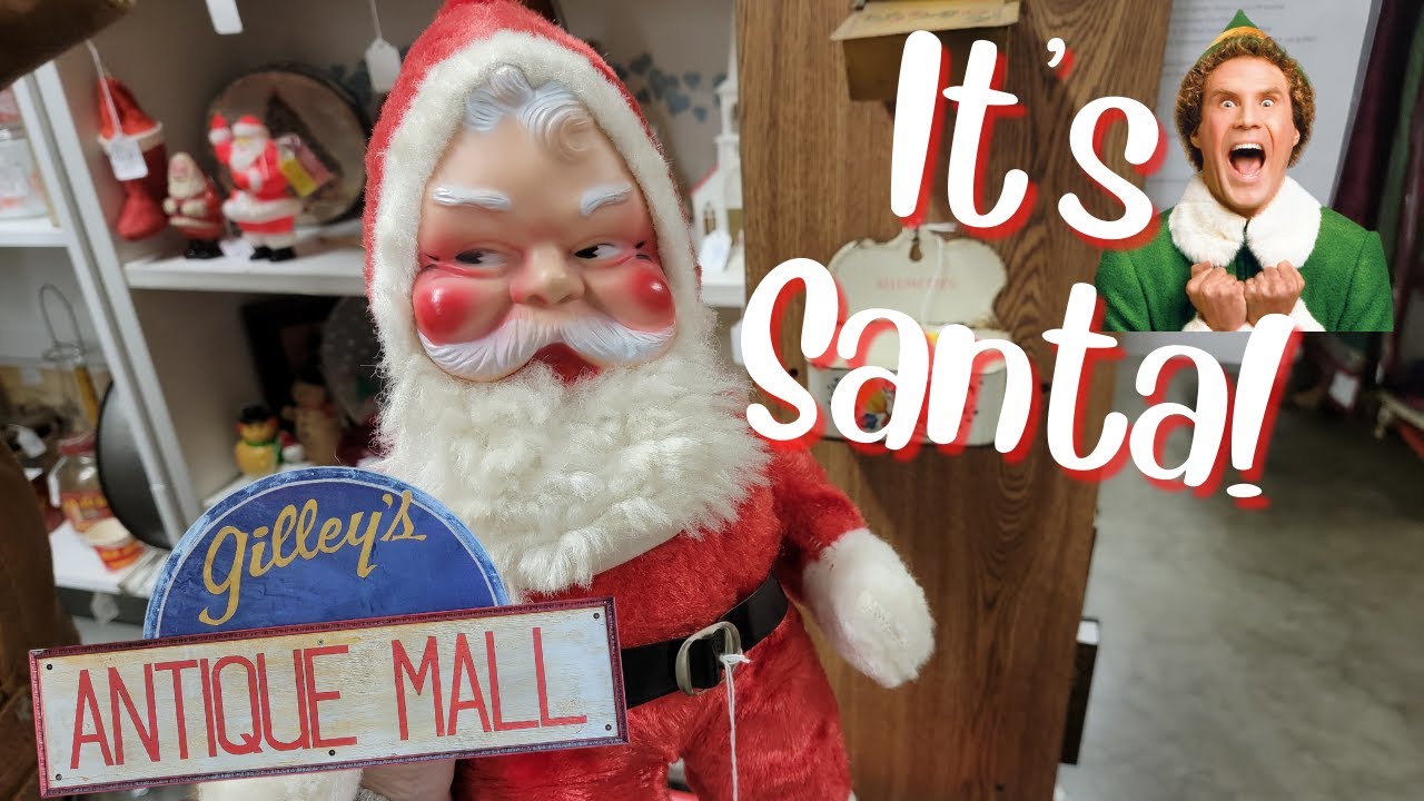 Vintage Christmas Shopping With Real Nifty Vintage | Gilley's Antique Mall Shop With Me
