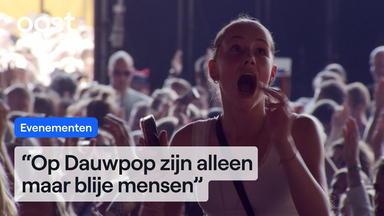 Nagenieten van Dauwpop met onder andere Roxy Dekker en Goldband | RTV Oost