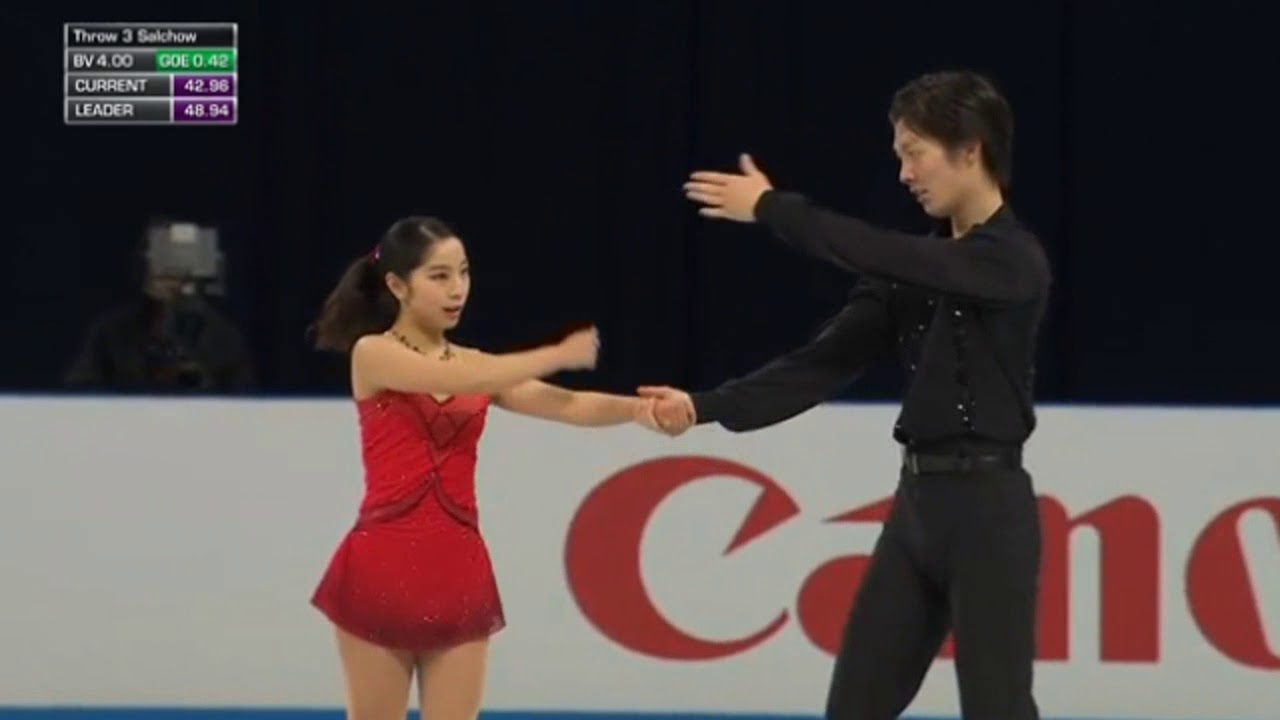 三浦 璃来 Riku MIURA / 市橋 翔哉 Shoya ICHIHASHI - FP , World Junior Championships 2017-18