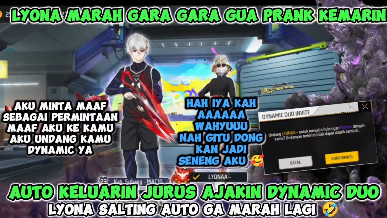 LYONA MARAH GARA GARA GUA PRANK KEMARIN🥹AUTO KELUARIN JURUS AJAK DYNAMIC LYONA SALTING GAJADI MARAH🥰