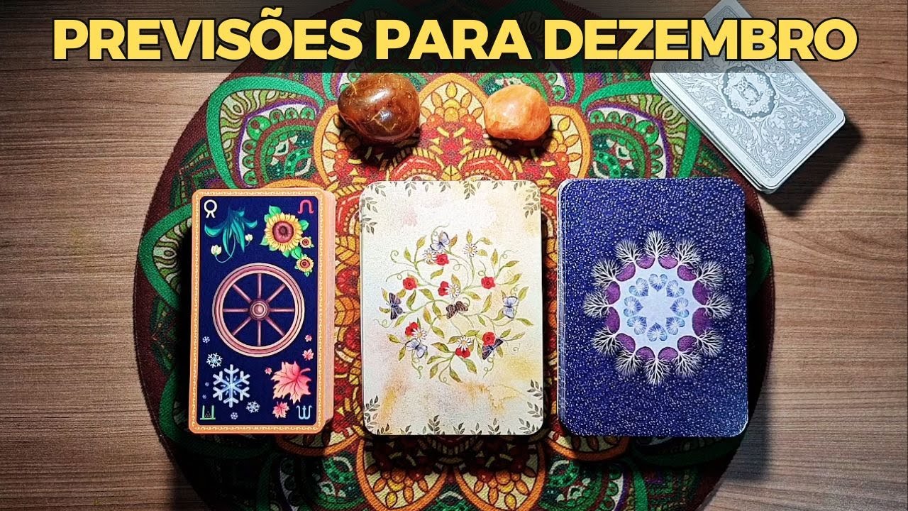 TAROT: Vai acontecer em DEZEMBRO | Previs&otilde;es, Conselhos e Orienta&ccedil;&otilde;es | Tarot Responde