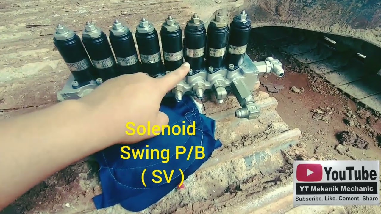 Urutan Solenoid kobelco terbaru SK200-10