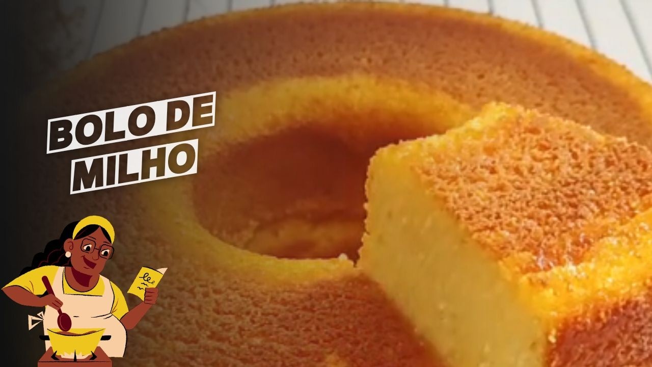 Esse Bolo de Milho Derrete na Boca! Receita Fácil e Deliciosa | RECEITINHA CASEIRA