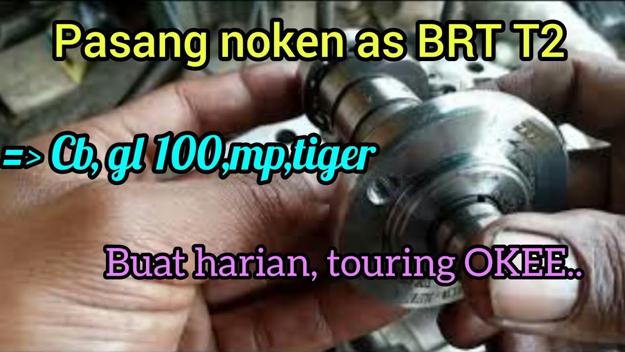 cara pasang noken as brt t2 tiger,gl pro newtech,megapro