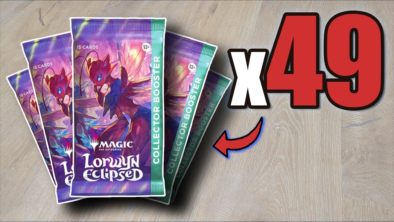 Hunting Fractured Foils From 49 Lorwyn Collector Packs