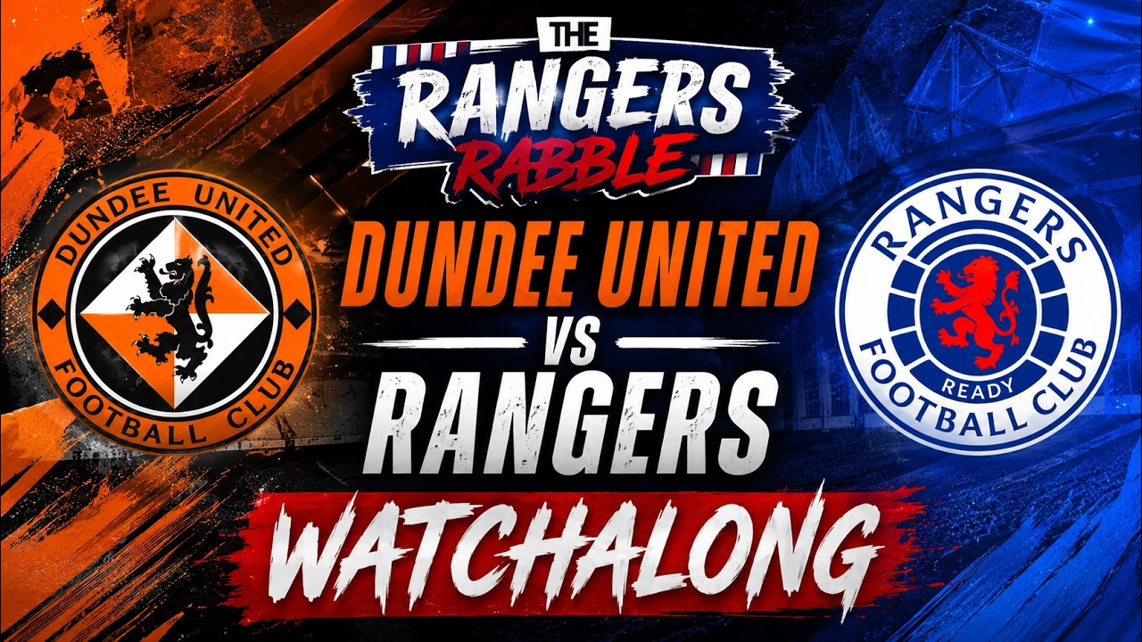 Game Day Live: Dundee United 1-1 Rangers SPFL