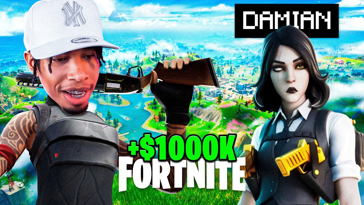 HERMANO DE RDjavi lo enfrenta por MIL Dolares en fornite! 🧐👍pero si pierde...