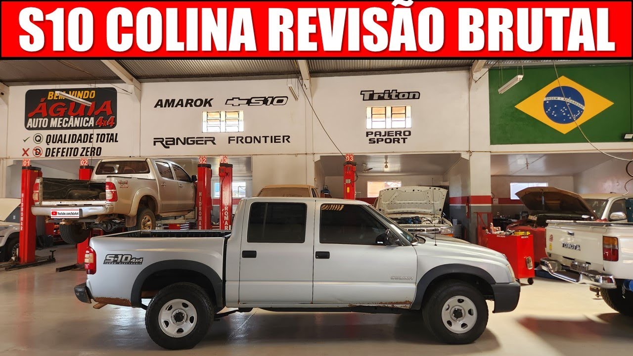 EP. 888// Chevrolet S10 COLINA 2011, Revisão Motor, Freio, Suspensão, Molejo, Tração, Ar e MAIS!!
