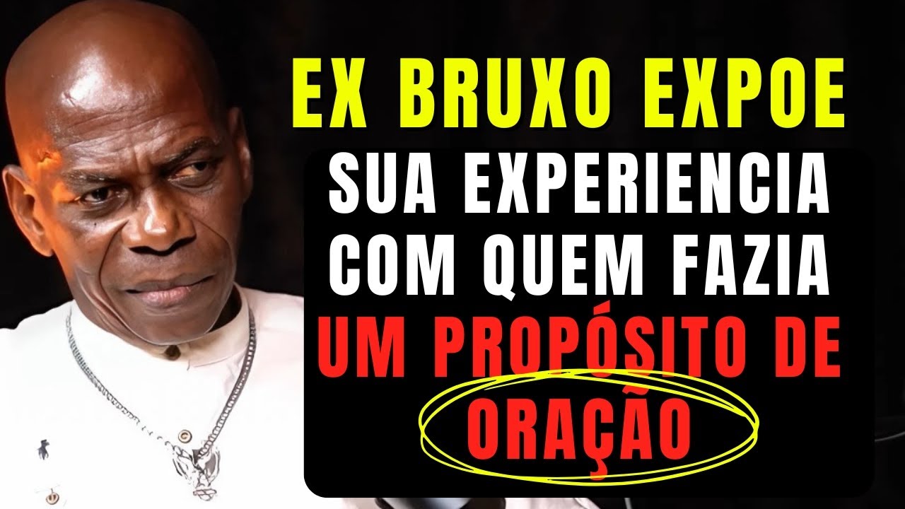 EX-BRUXO REVELA O QUE O DIABO FAZ QUANDO VOCÊ COMEÇA UM PROPÓSITO DE ORAÇÃO