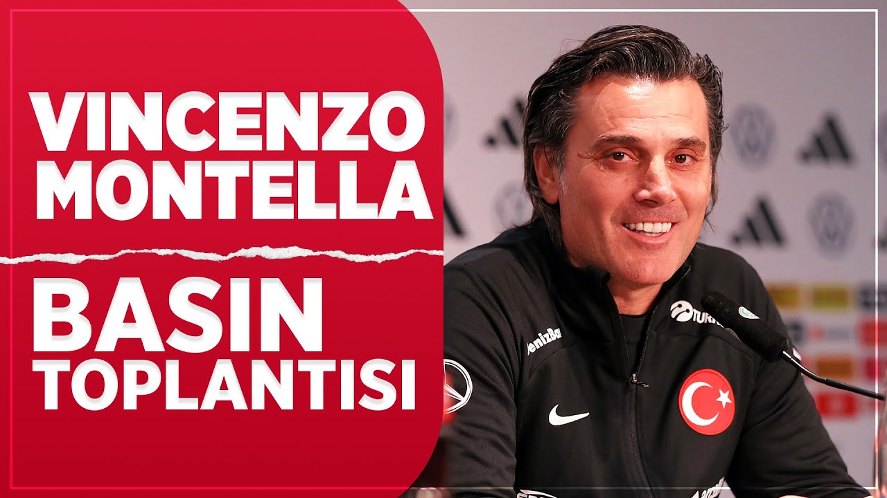Almanya 2-3 Türkiye | Vincenzo Montella Basın Toplantısı