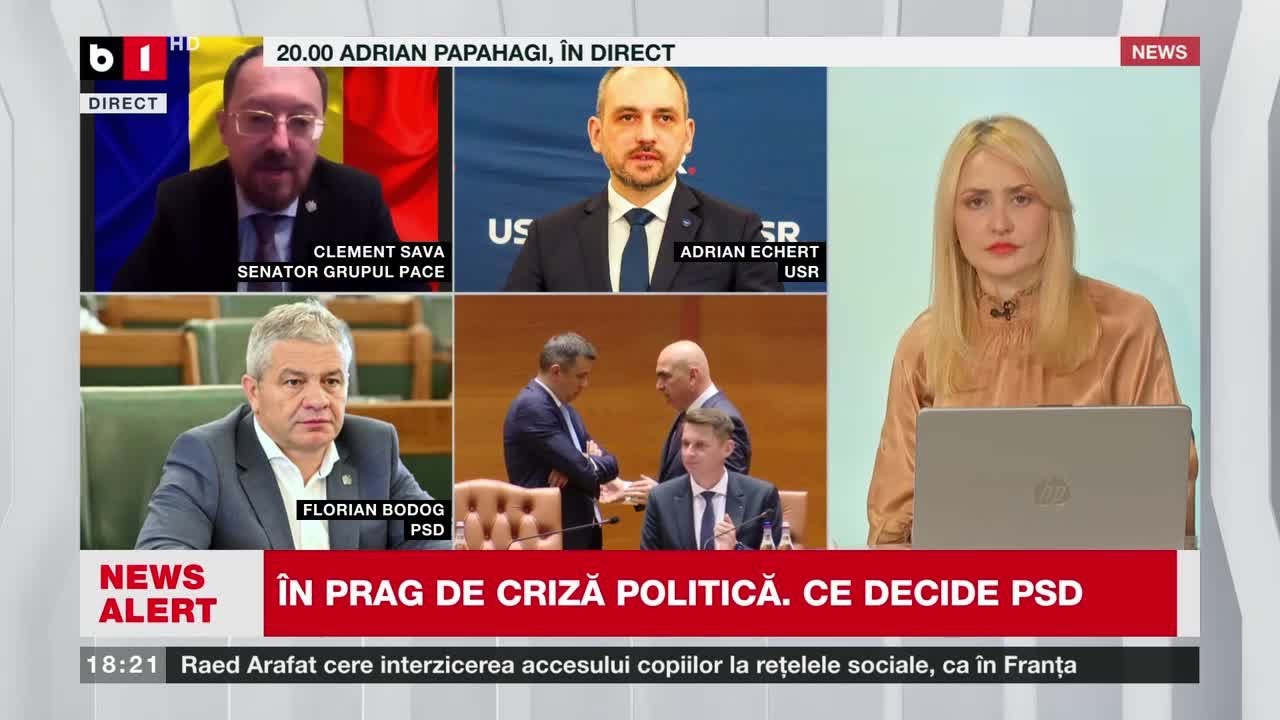 TALK B1 CU PETRARU.MÂINE PSD DECIDE DACĂ RĂMÂNE LA GUVERNARE?ACORDUL NUCLEAR SEMNAT DE OBAMA, EXPIRĂ