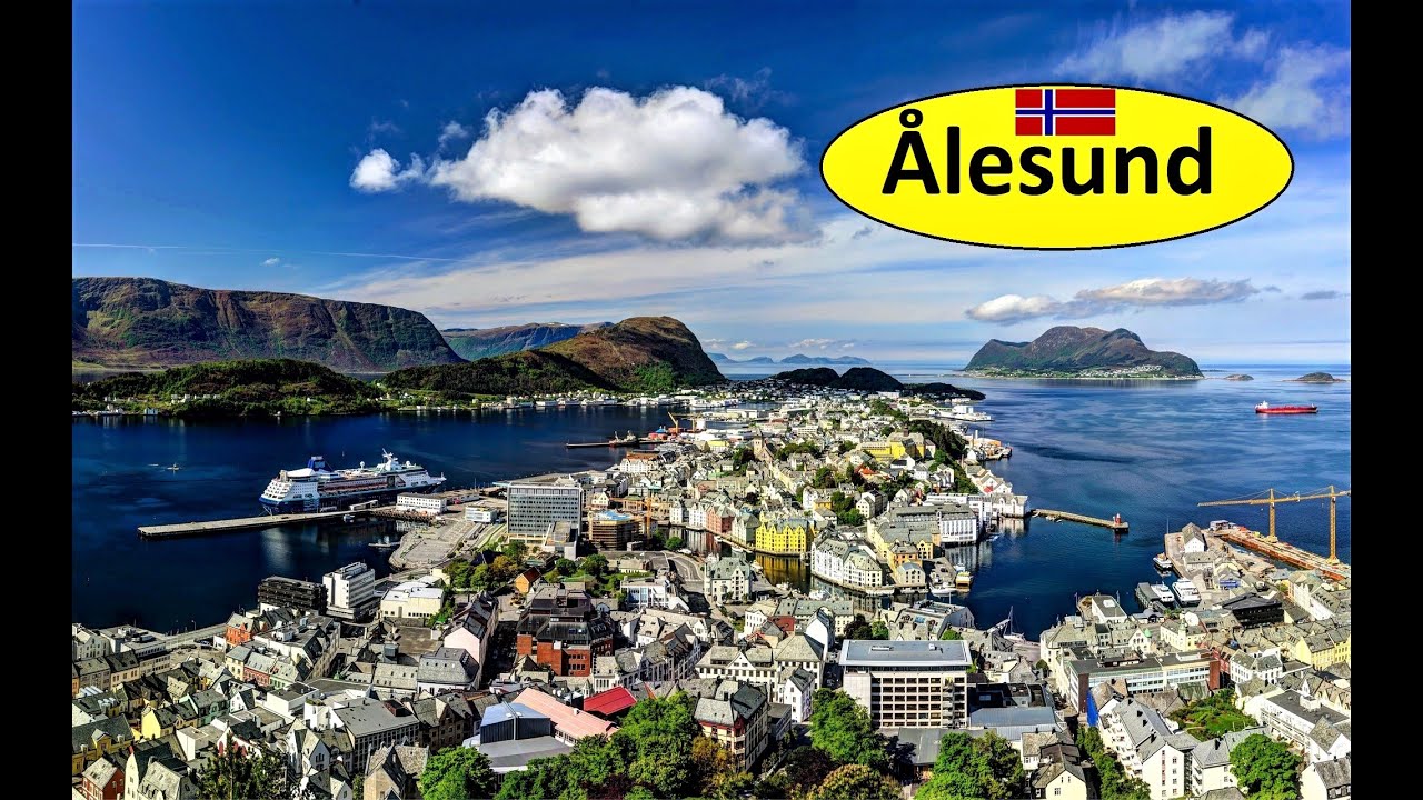 2022 ALESUND &Aring;lesund Олесунн Noruega Норвегия Фьорды круиз с компанией MSC Fiordos con MSC Cruceros
