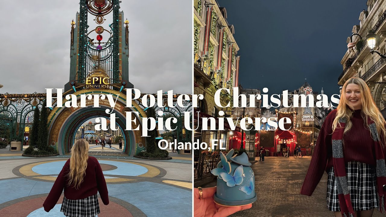 Проведение праздников в Epic Universe | Рождество в мире Гарри Поттера 2025