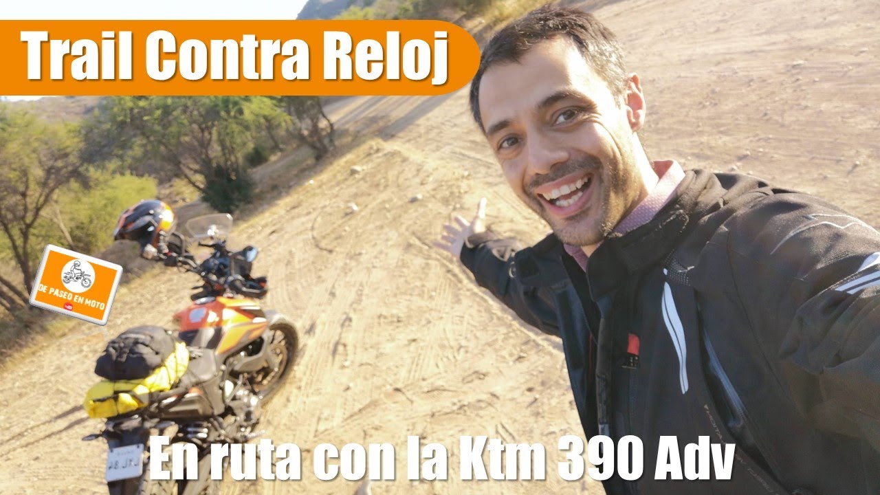 Ruta de Atajo Trail a Viña 😅 Cerro Viejo contra Reloj 😱 una ruta increíble con la Ktm 390 Adventure